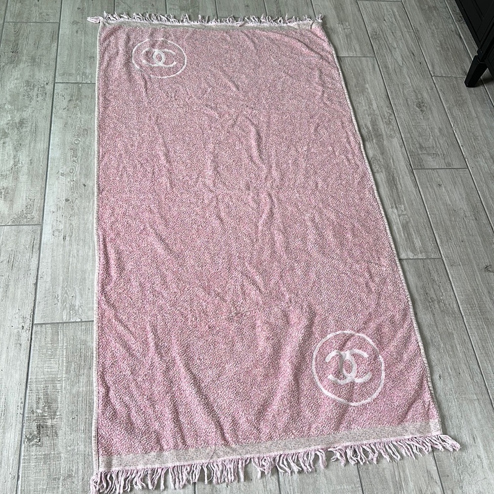 Chanel Beach Blanket. Summer/Spring 2018